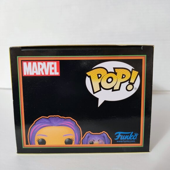 Pop! Marvel - Kate Bishop w/ Lucky the Pizza Dog (Blacklight) #1212 (Target Exc) - Picture 5 of 6